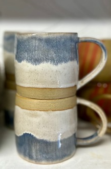 Blue gradient coffee cup image 0