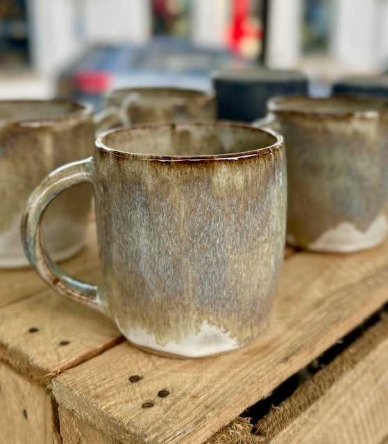 Mug with toasted marshmallow glaze image 0