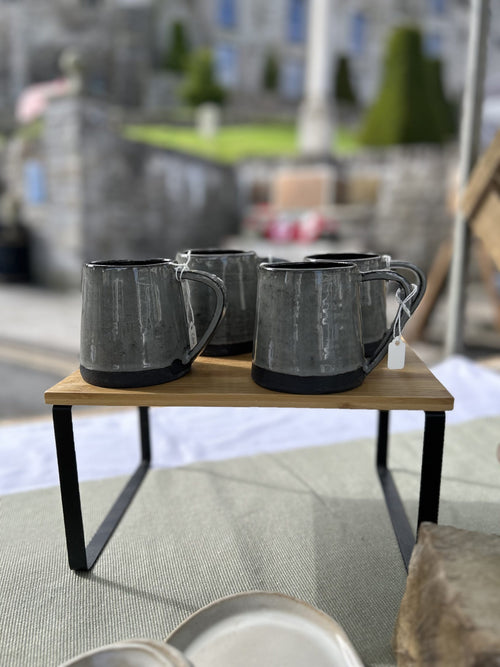 Black and grey coffee mug image 0
