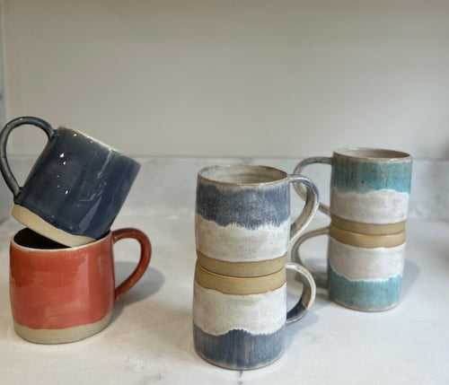 Blue gradient coffee cup image 1
