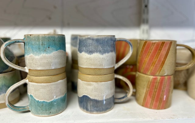 Turquoise gradient coffee mug image 2