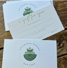 Caitriona Harvey Pottery Gift Cards
