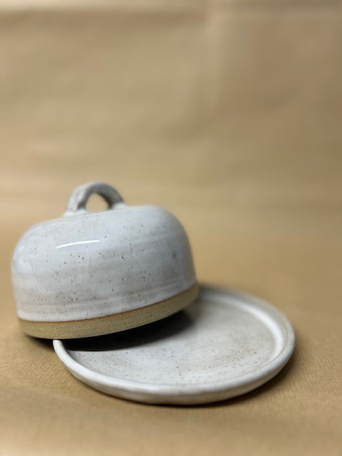 Butter dish - off white image 2