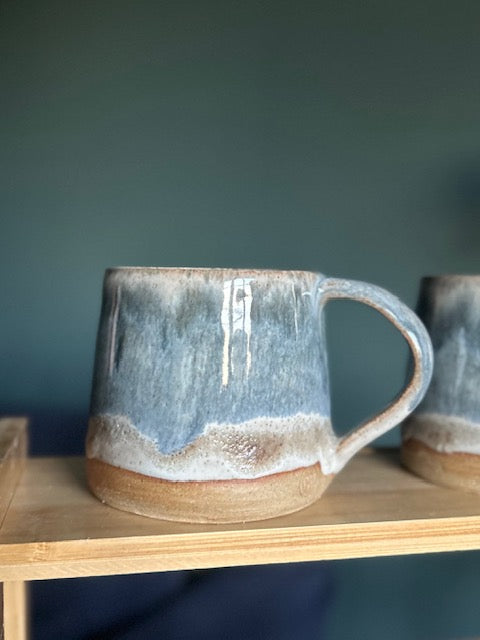 Blue lava glaze mug image 0