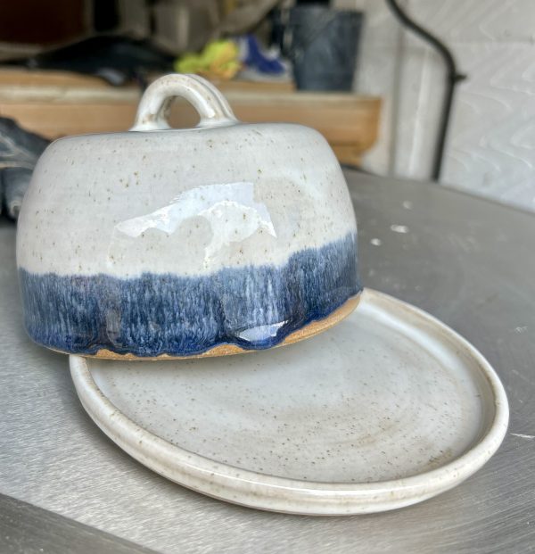 Navy butter dish - Image 3