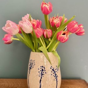 Hand painted vase